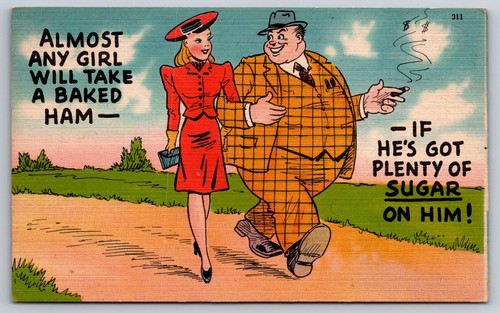 Sugar daddy joke vintage comic - daddy,