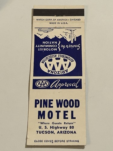 Vintage pine wood motel tucson - wood,