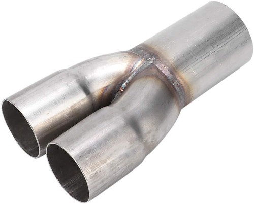 2in double inlet exhaust merge - 2in,