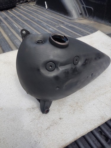 Panhead hand shift - hand, tank