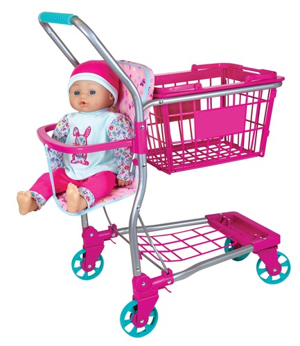 Shopping cart with baby - cart,