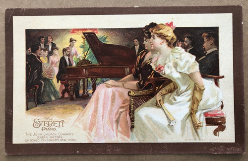 Vintage victorian trade - trade, card