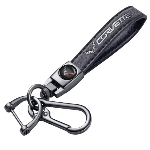 Genuine leather car key chain - genuine,