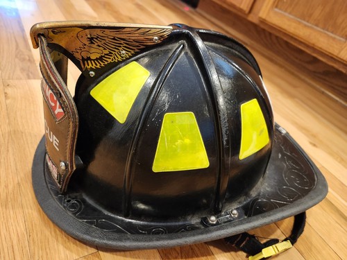 Black fire fighter helmet - fire,