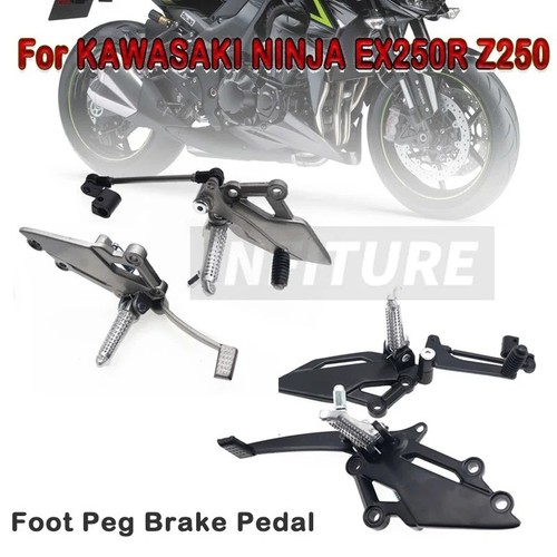 Motorcycle left footrest - left, gear