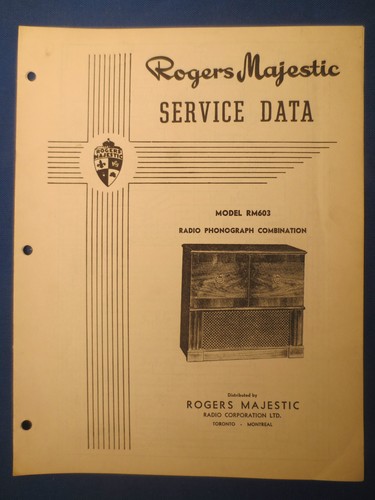 Rogers majestic r118 - rogers, r128