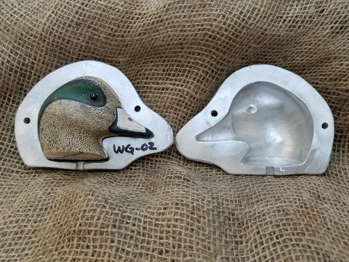 Duck decoy head molds - decoy,