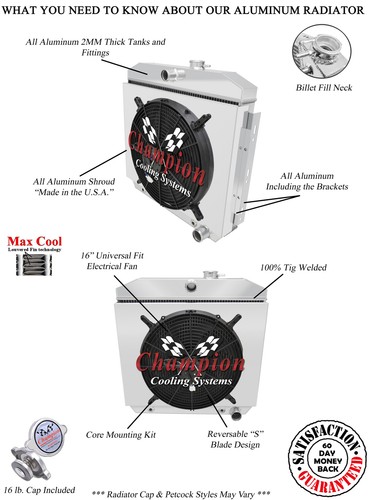 Champion row radiator 16 - 2,