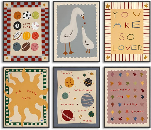Set unframed art prints - art,