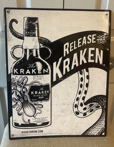Kraken black spiced - spiced, tin