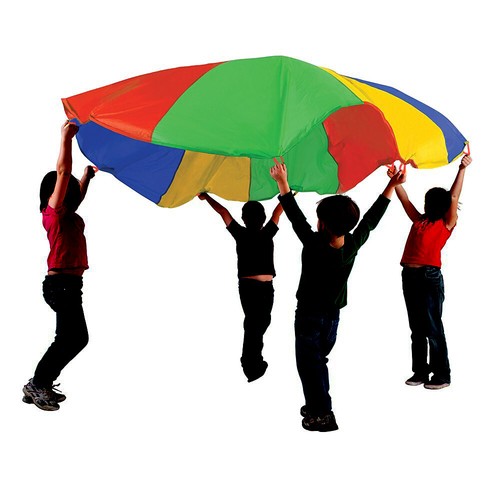 Outside play parachute with - parachute,