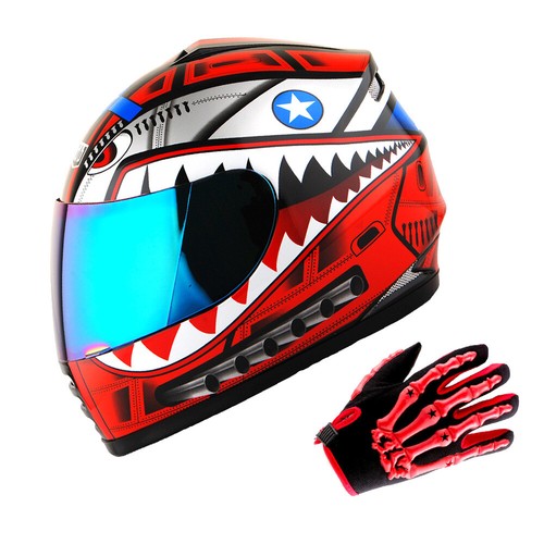 Wow youth motorcycle - full, face