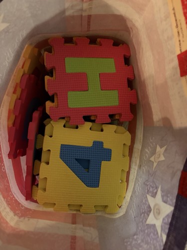Alphabet foam play mat - mat, for