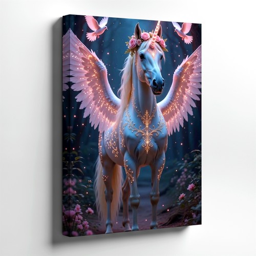 Wall art fantasy - art, winged