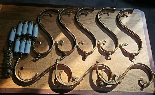 Lot vintage brass - lot,