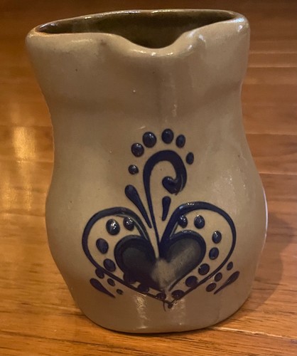 Vintage salt glazed creamer - vintage,