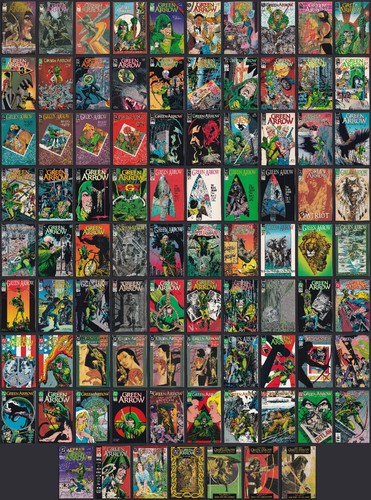 Green arrow annuals - arrow, +
