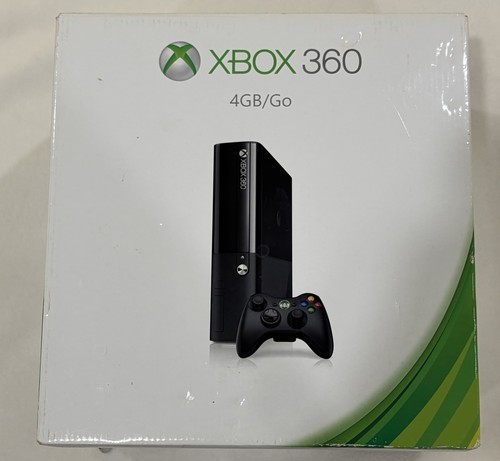 Microsoft xbox 360 4gb black - xbox,