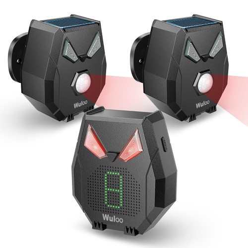 Solar wireless driveway alarm - wireless,