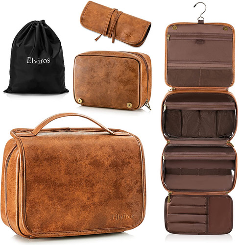 Hanging toiletry bag for - hanging,