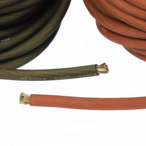 Gauge awg red - gauge, power