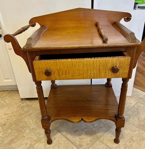 Antique solid cherry curly - antique,