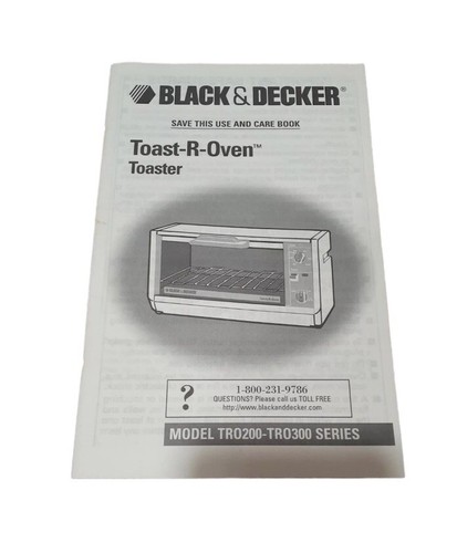 Black decker toast r oven - black, toast-r-oven