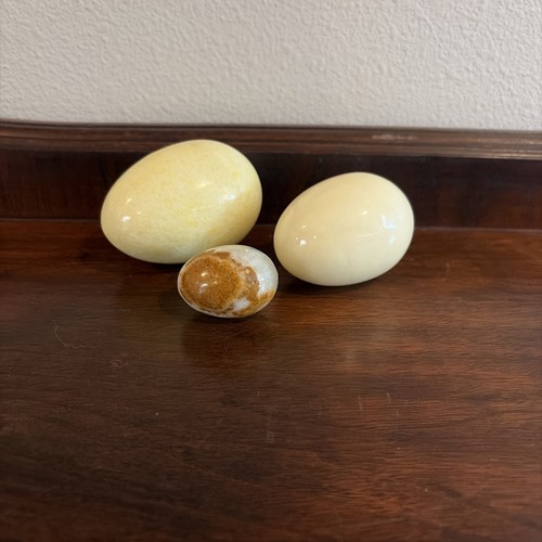 Vtg alabaster stone marble - stone,