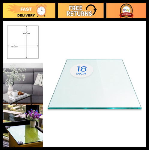 Square tempered glass - square,