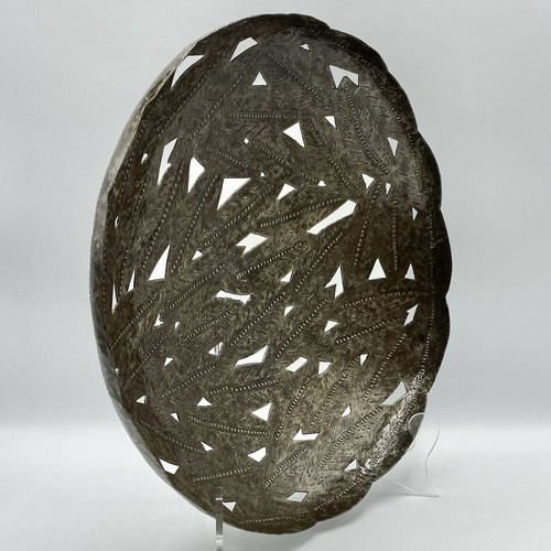 Haitian hand hammered - hand-hammered, recycled
