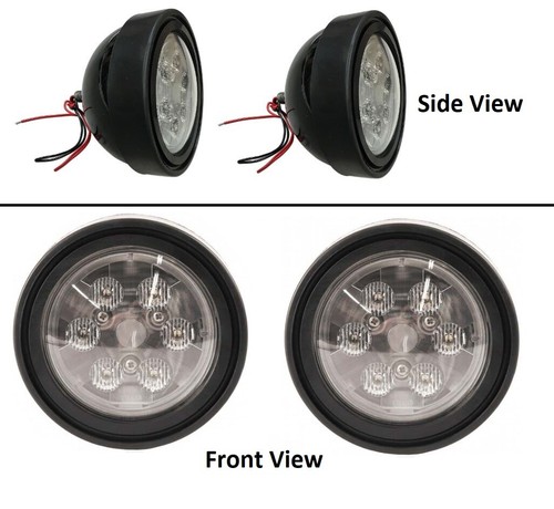 Pair led flat top fender - led,