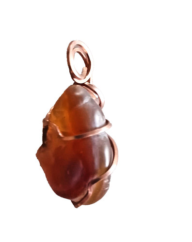 Fire agate rough - agate, &