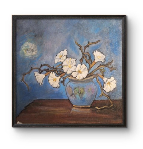 Floral still life - a.t.,