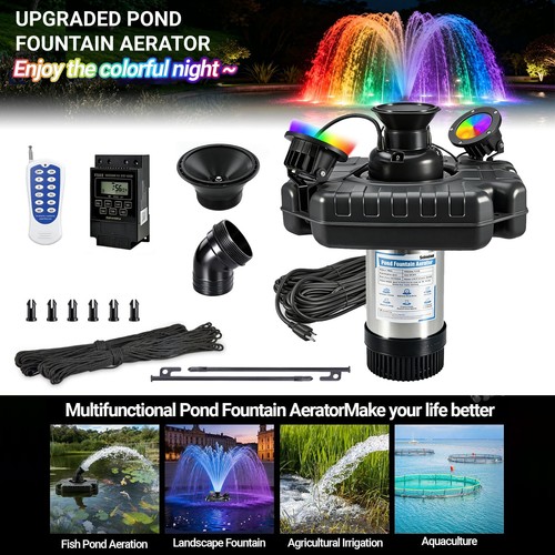 Pond fountain aerator for lake - fountain,