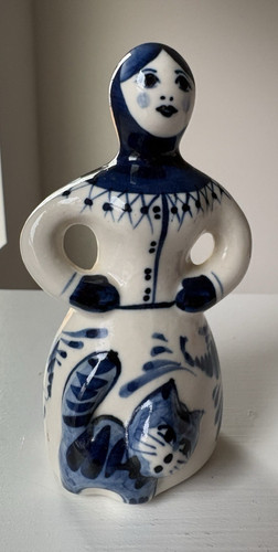 Gzhel russian hand painted - gzhel, hand-painted