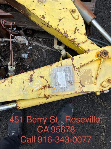 Bradco 802 backhoe for - bradco,