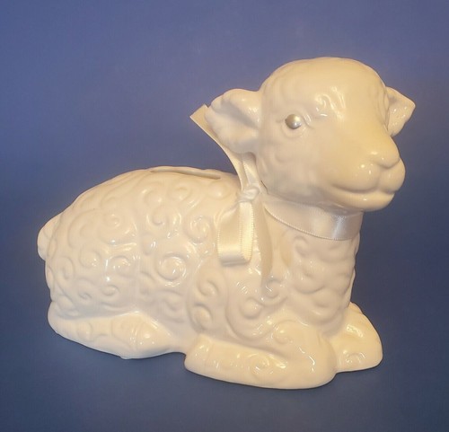 Coin bank lamb sheep - bank,