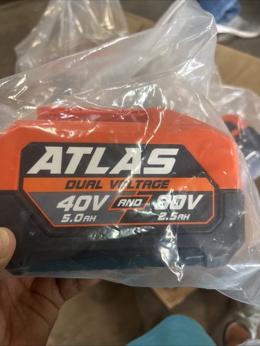 New atlas 80v 40v - new, 2.5/5.0
