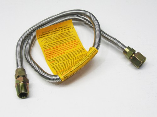 Stainless steel gas connector - stainless,
