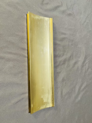 Heavy solid brass letter mail - brass,
