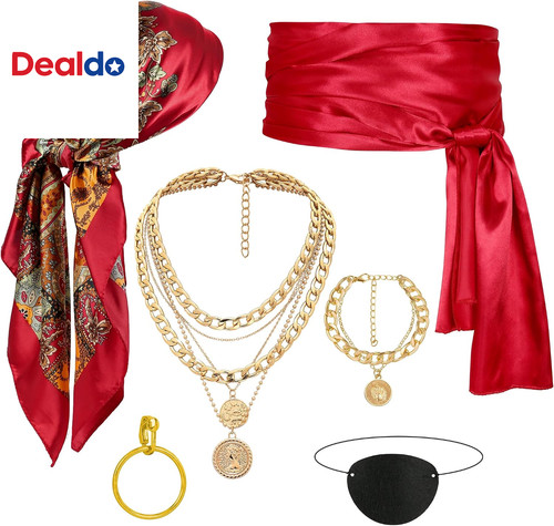 Pirate costume accessories set - accessories,