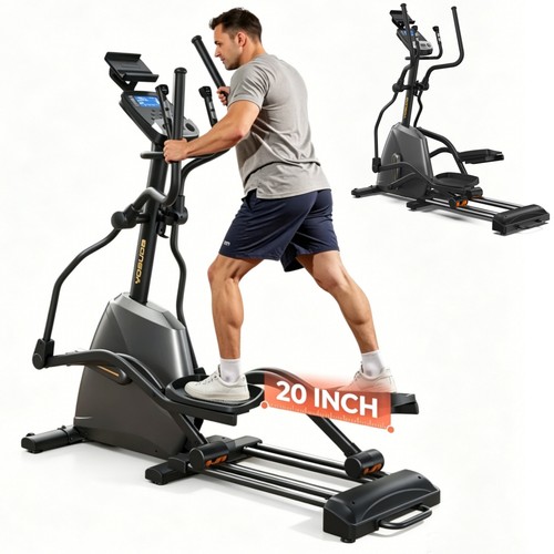 Gym quality smart elliptical - smart,