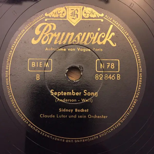 Schellack sidney bechet - schellack,