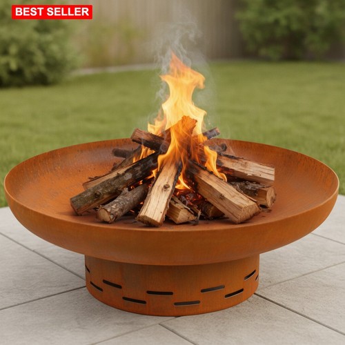 Fire pit outdoor wood burning - wood,