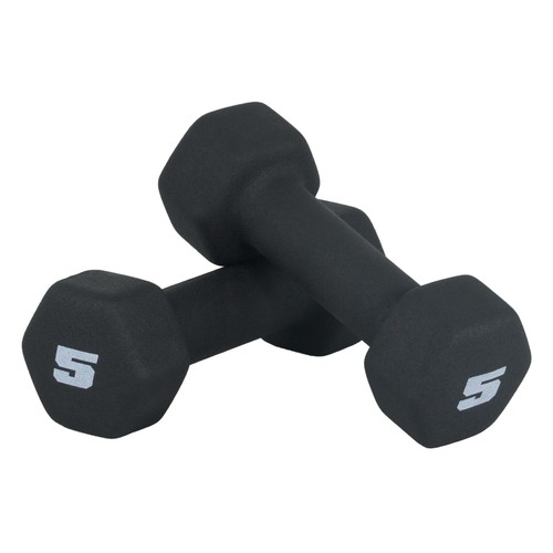 Cap neoprene dumbbell pair - neoprene,