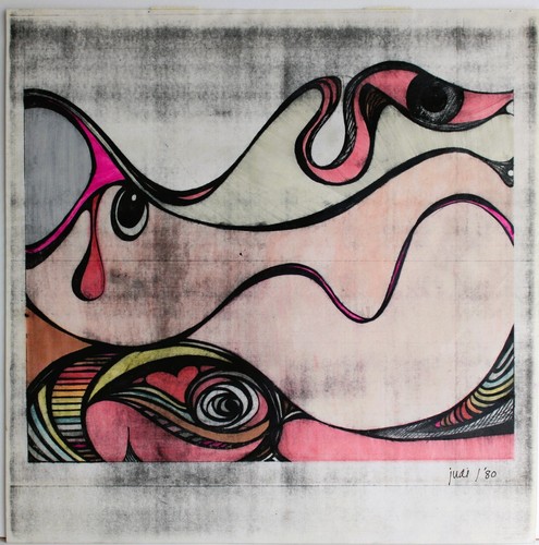 Vintage mixed media painting - vintage,