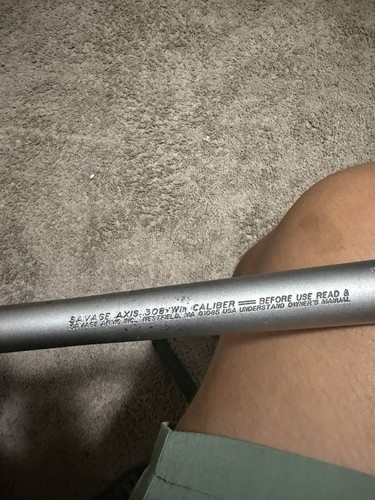 Savage axis 308 winchester - axis, .308
