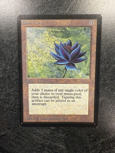 Black lotus mtg - lotus, collectors’