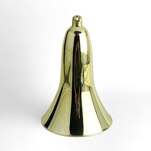 Vintage gold christmas bell - christmas,
