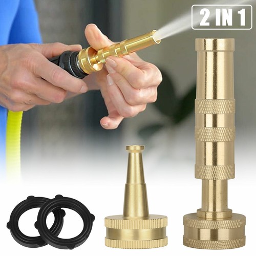 Solid brass yard - solid, nozzle
